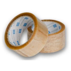 Lepiaca páska transparentná hotmelt, solvent, akryl