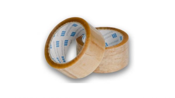 Lepiaca páska transparentná hotmelt, solvent, akryl